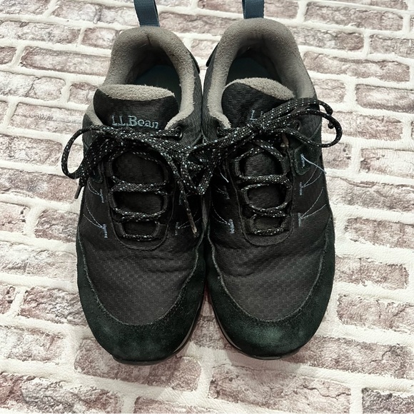 L.L. Bean Sneaker Snow Tek 2.5 Vertigrip Womens 8.5 Wide Black Waterproof 514192 - Picture 2 of 8